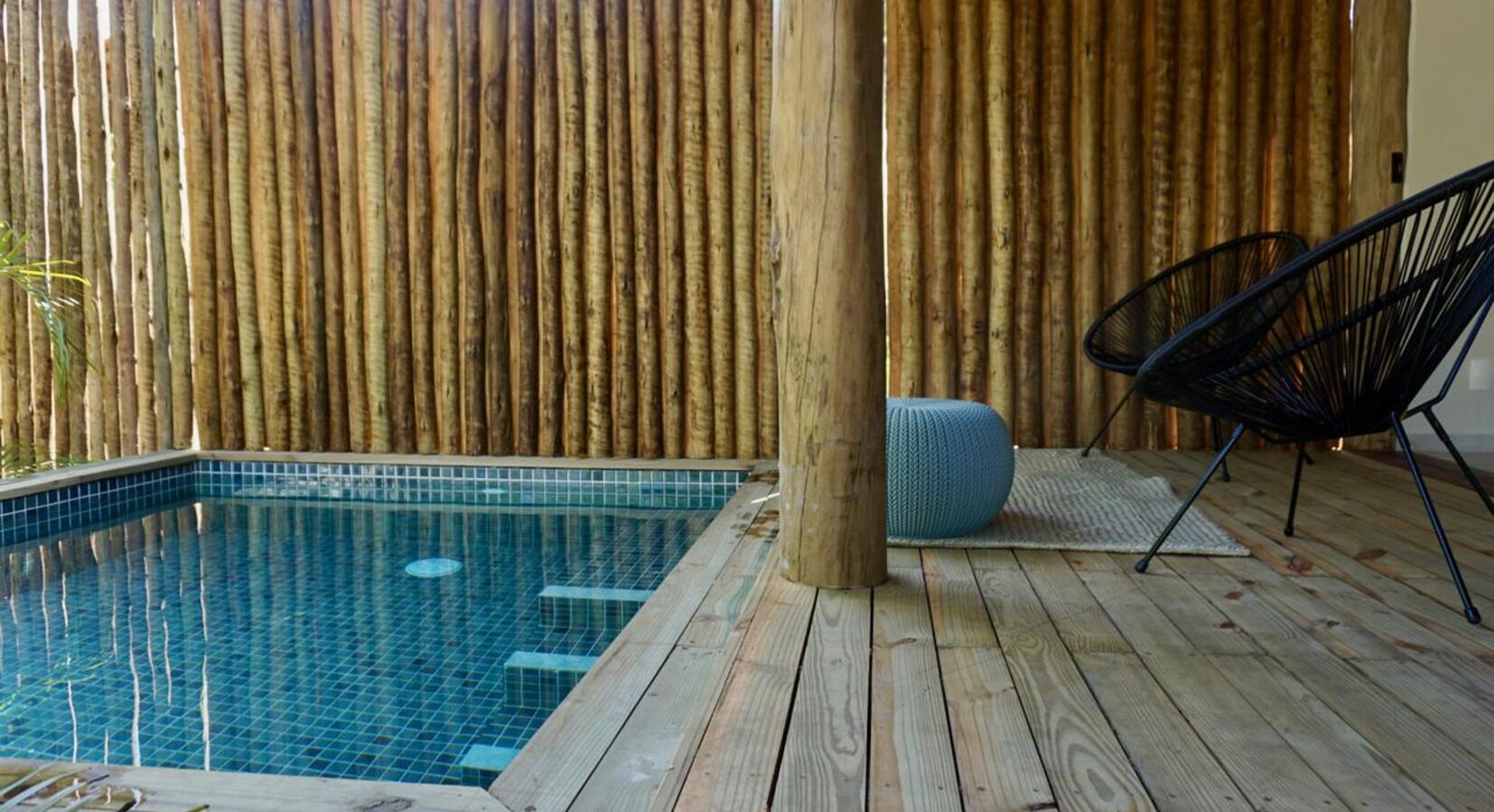 Private plunge pool