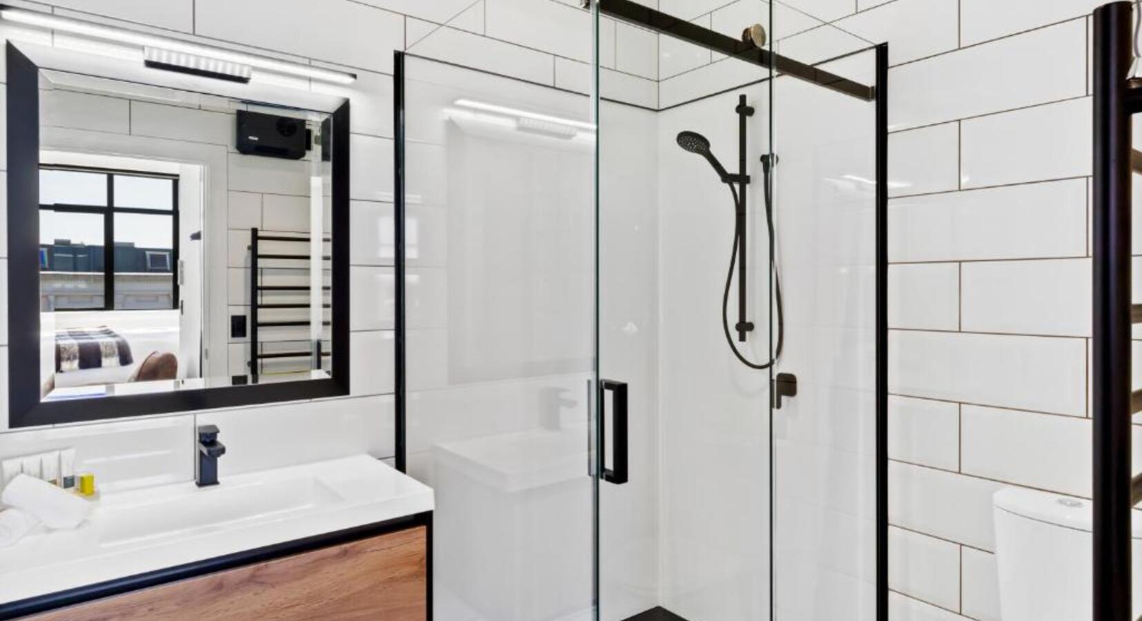 Modern Bathroom with Shower