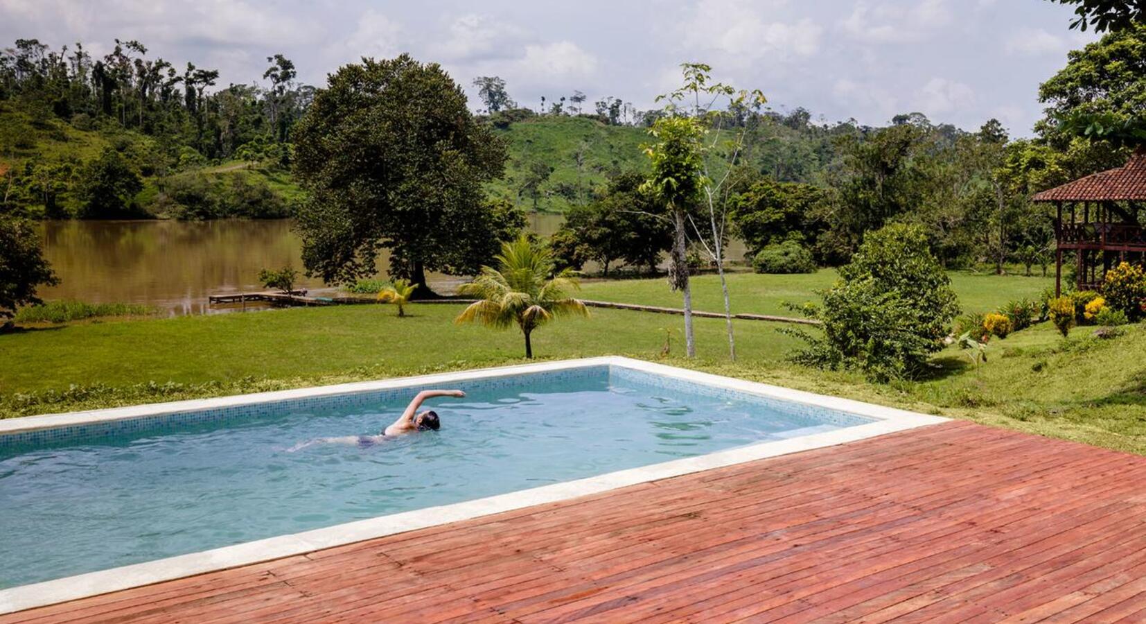 Hotel swimming pool