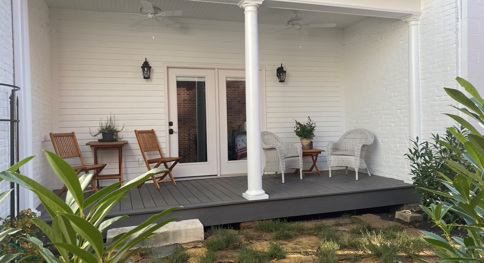 Centuries Room private porch