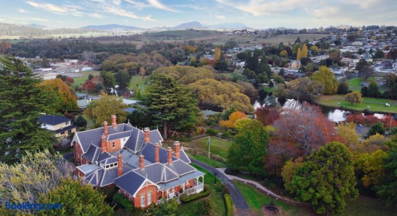 Aerial View of Arcoona House