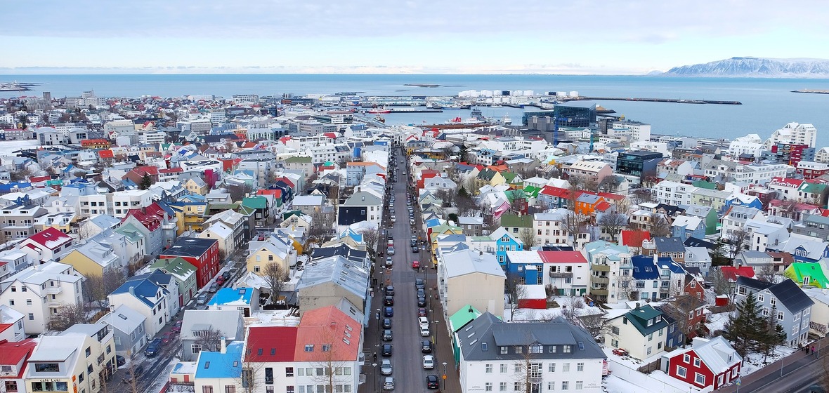 Foto von Reykjavik