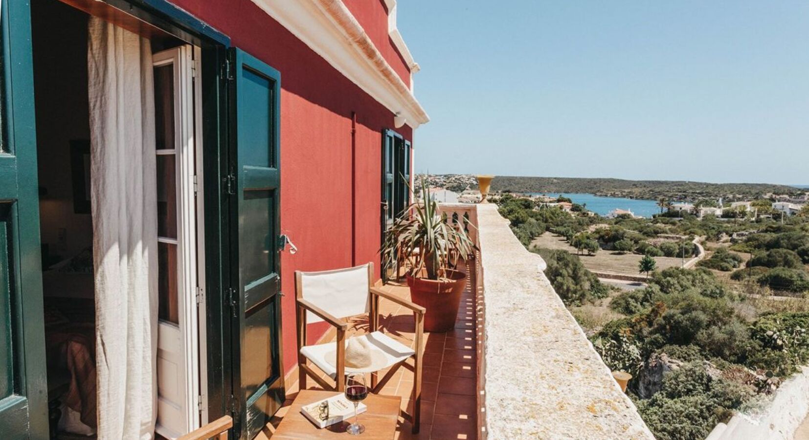 Balcony with a view