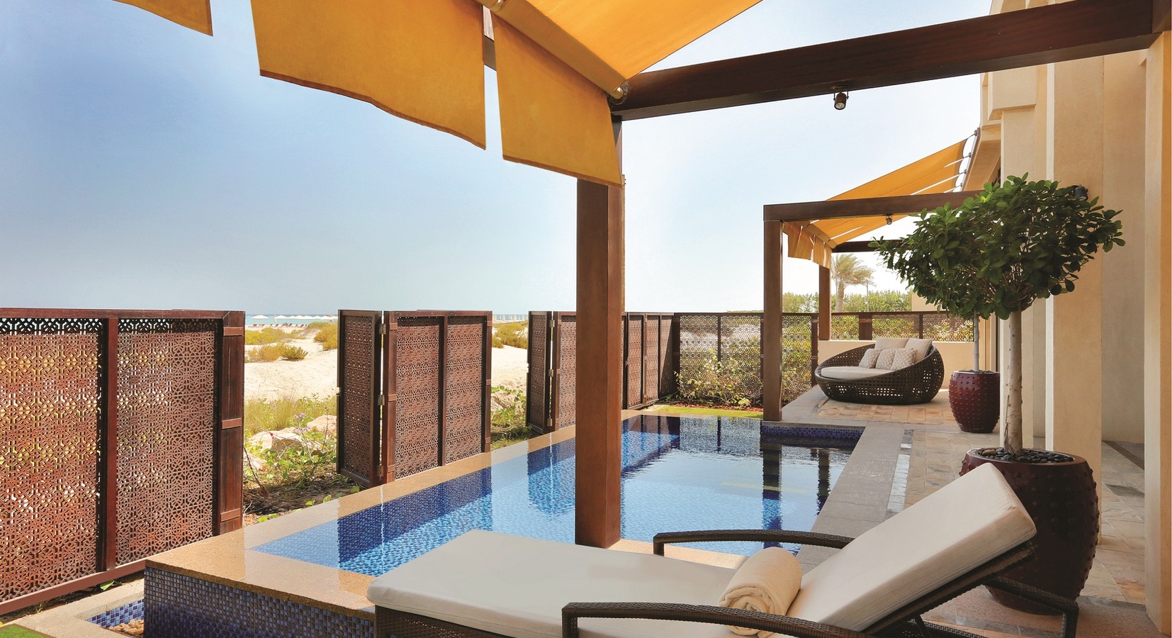 Executive Villa Terrace with Plunge Pool