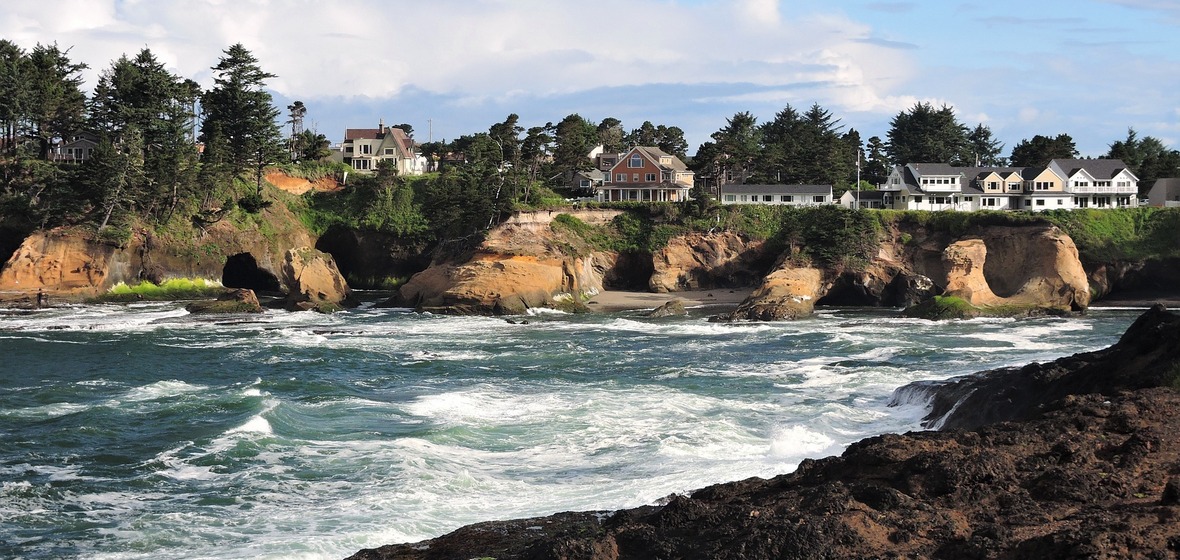 Foto von Depoe Bay