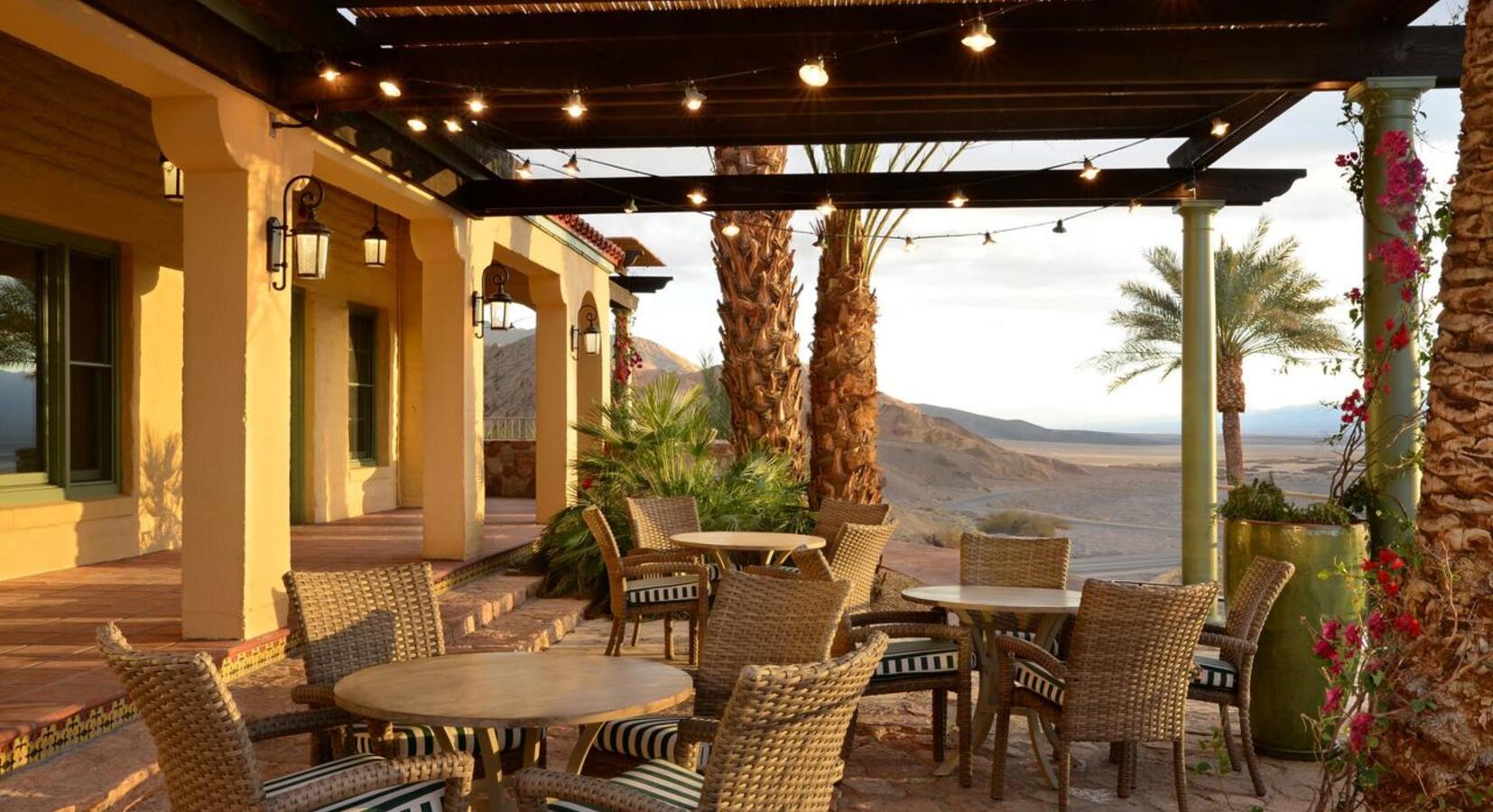 Outdoor Dining with Desert Views