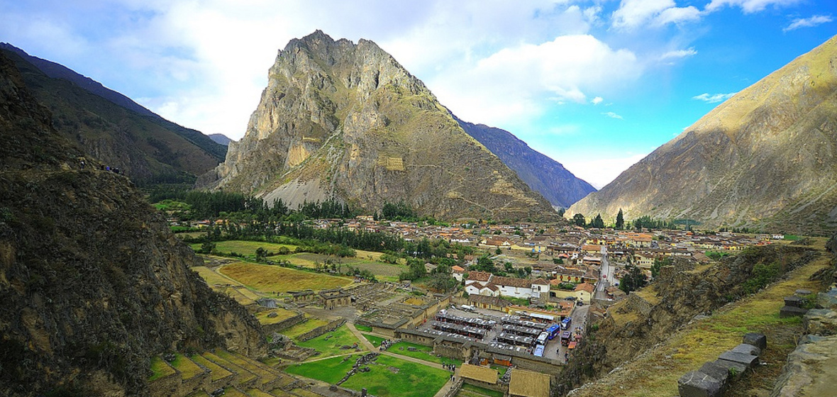 Foto von Ollantaytambo