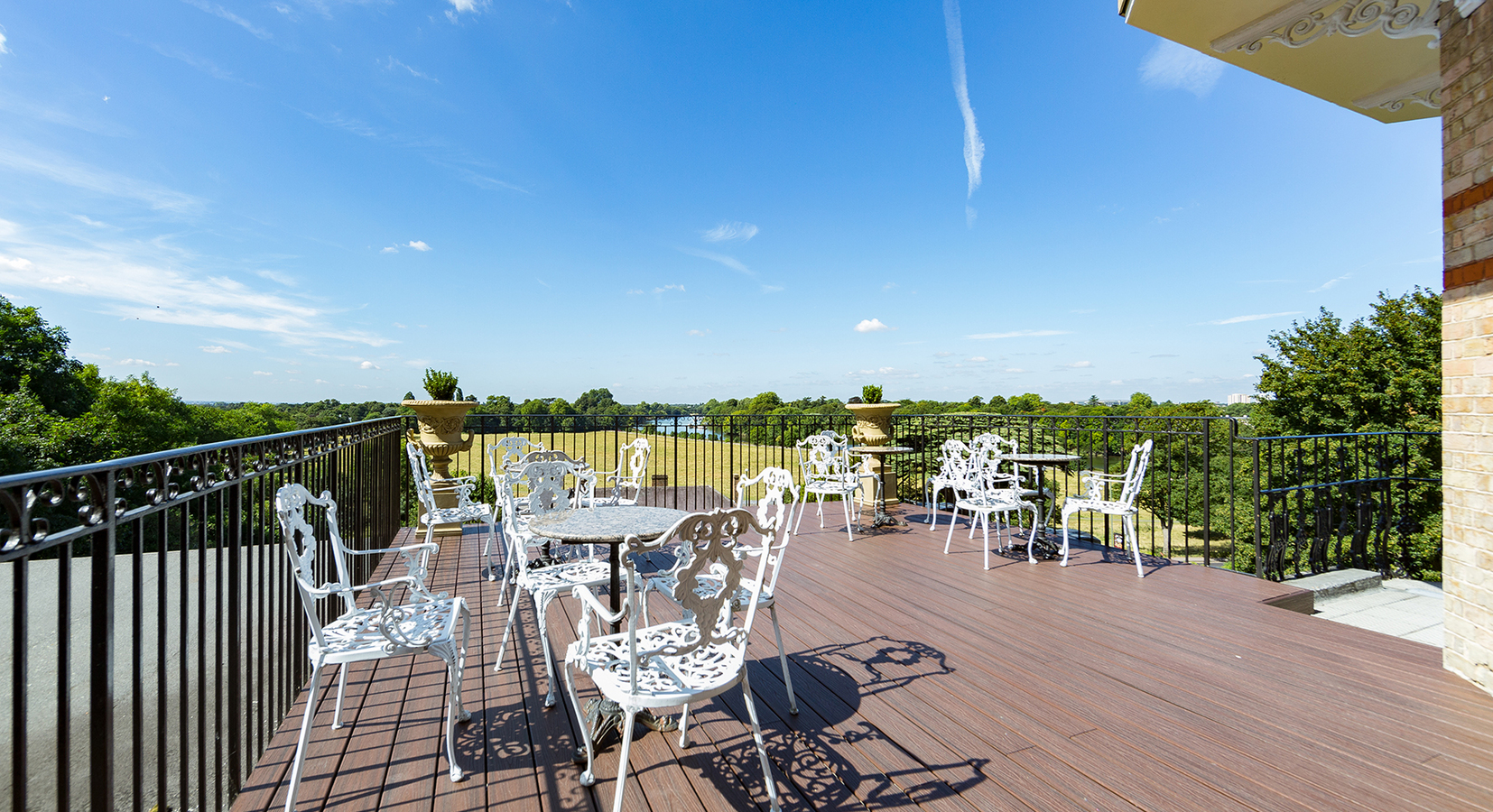 View from the River room terrace