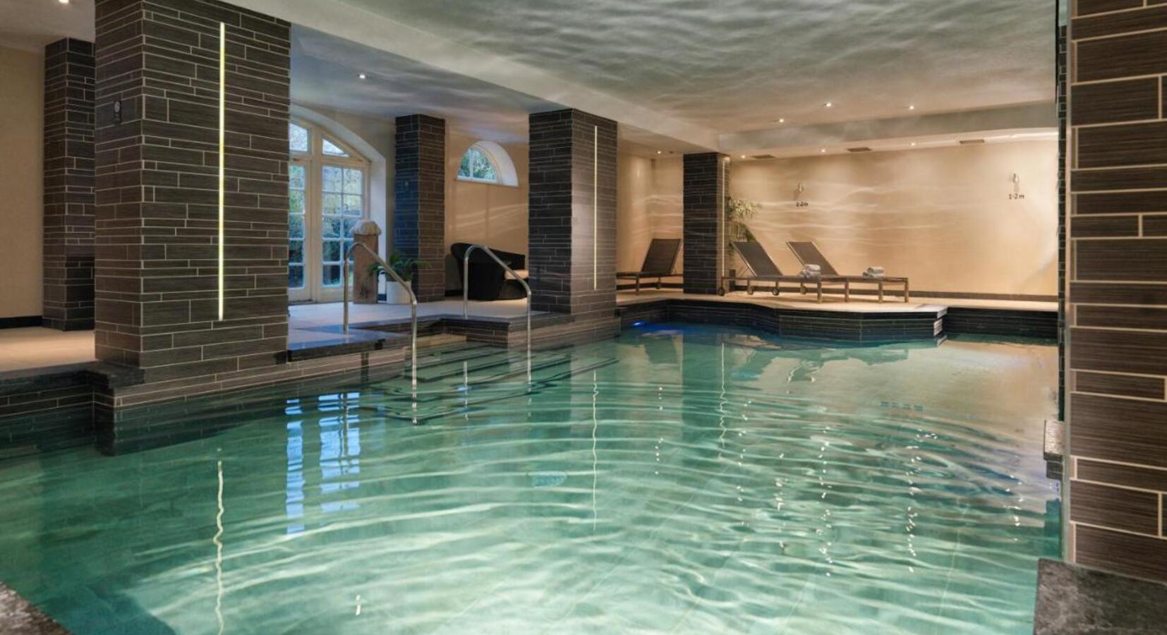 Spa with indoor pool