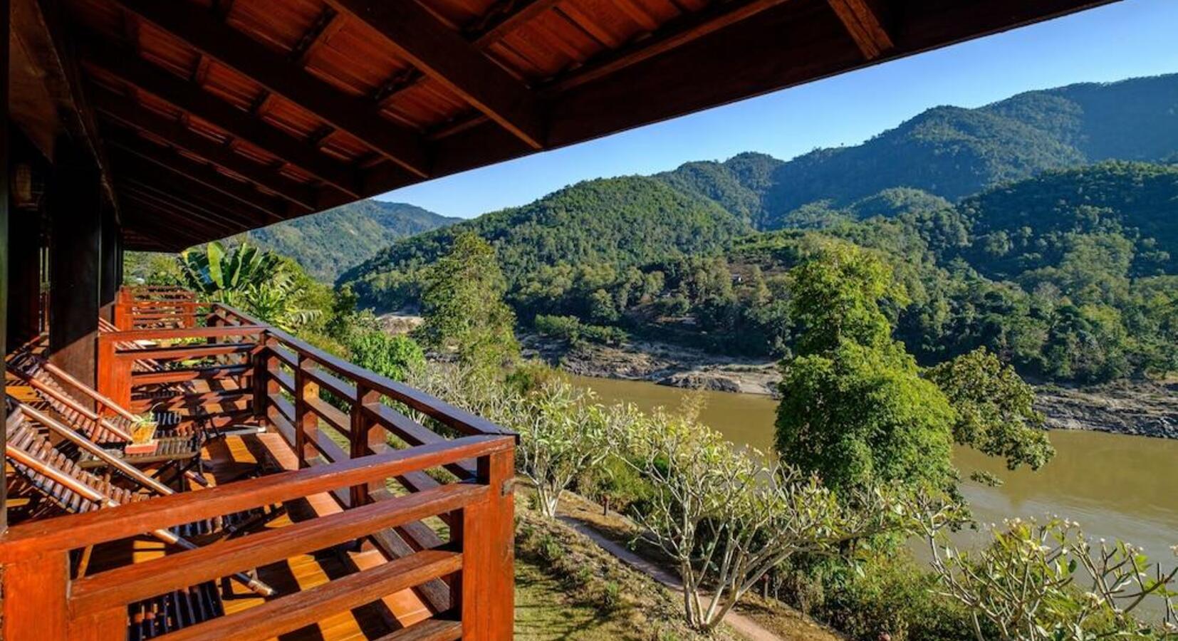 Balcony with River Views