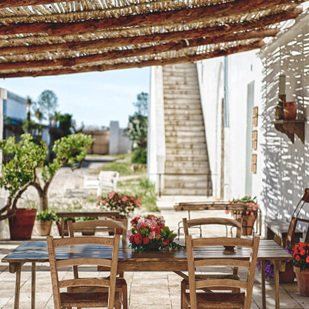 Hotel sit-out terrace