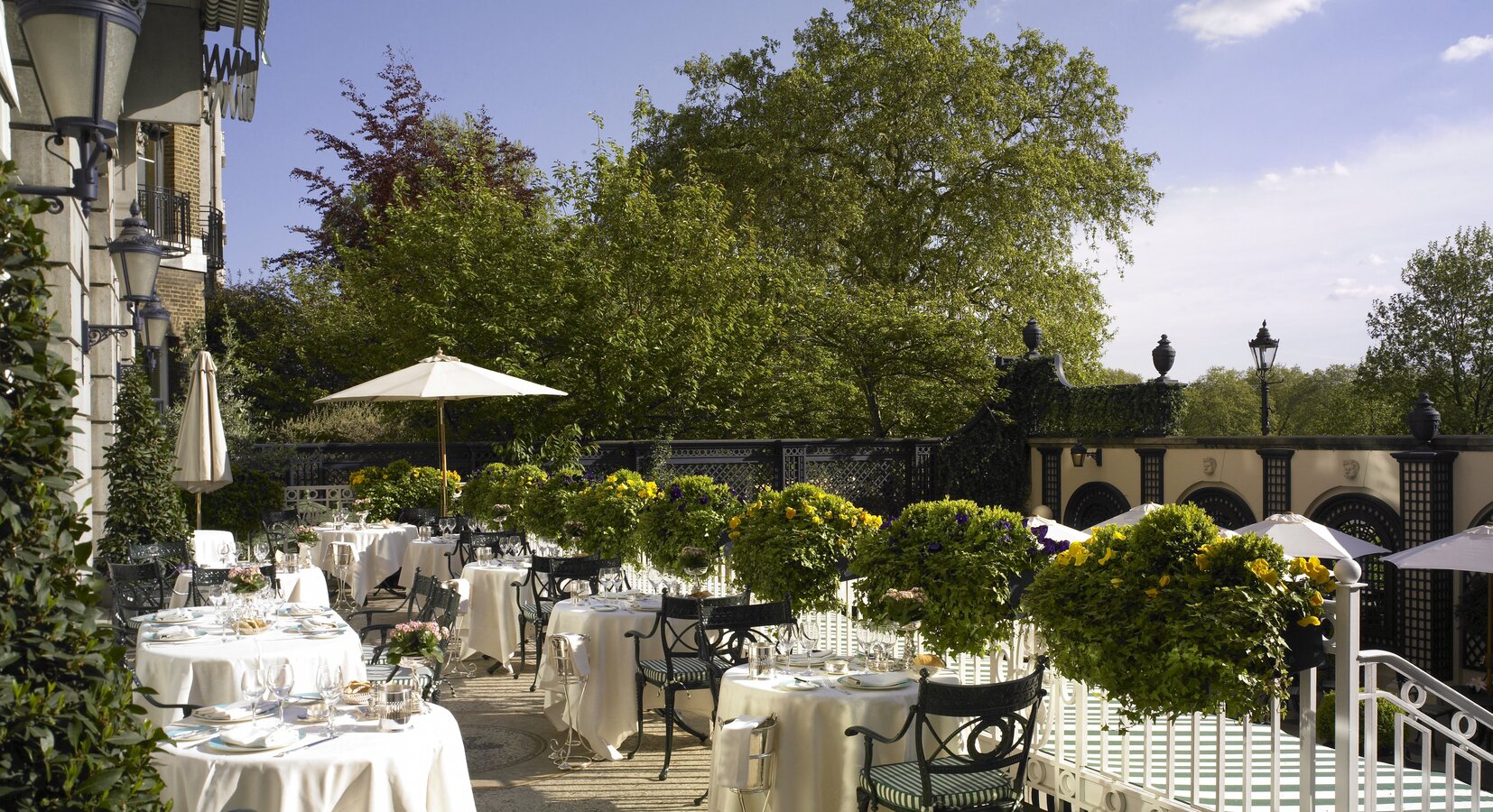 The Ritz Restaurant Terrace