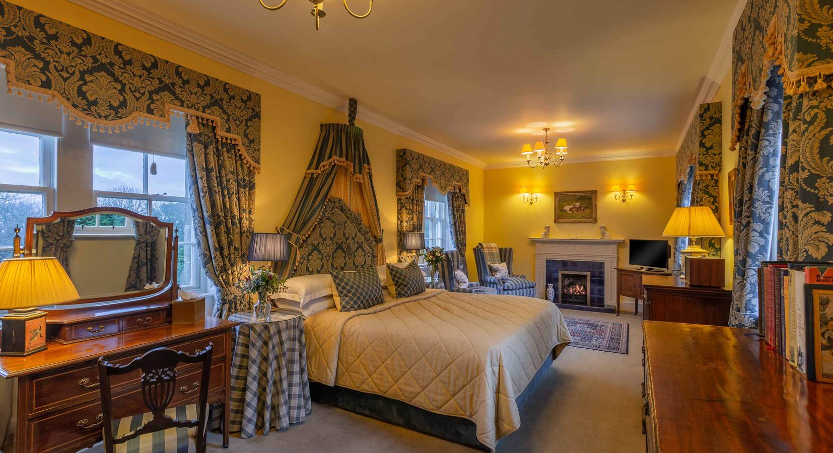 Glenapp Castle - Grand Garden View Suite