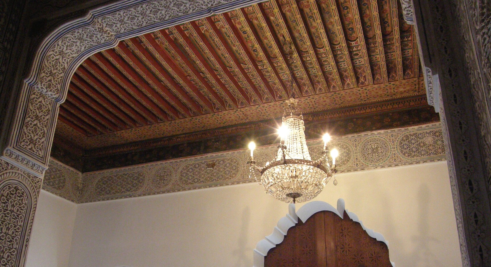 Ceiling in the Royal Suite