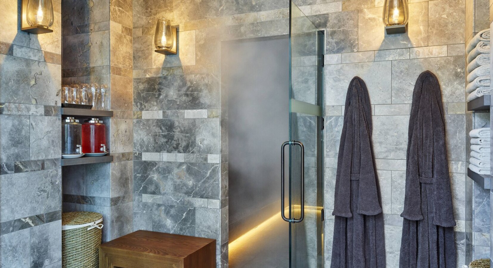 The Atrio Spa Steam Room