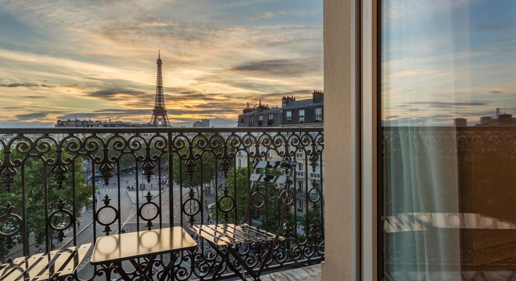 Guestroom balcony