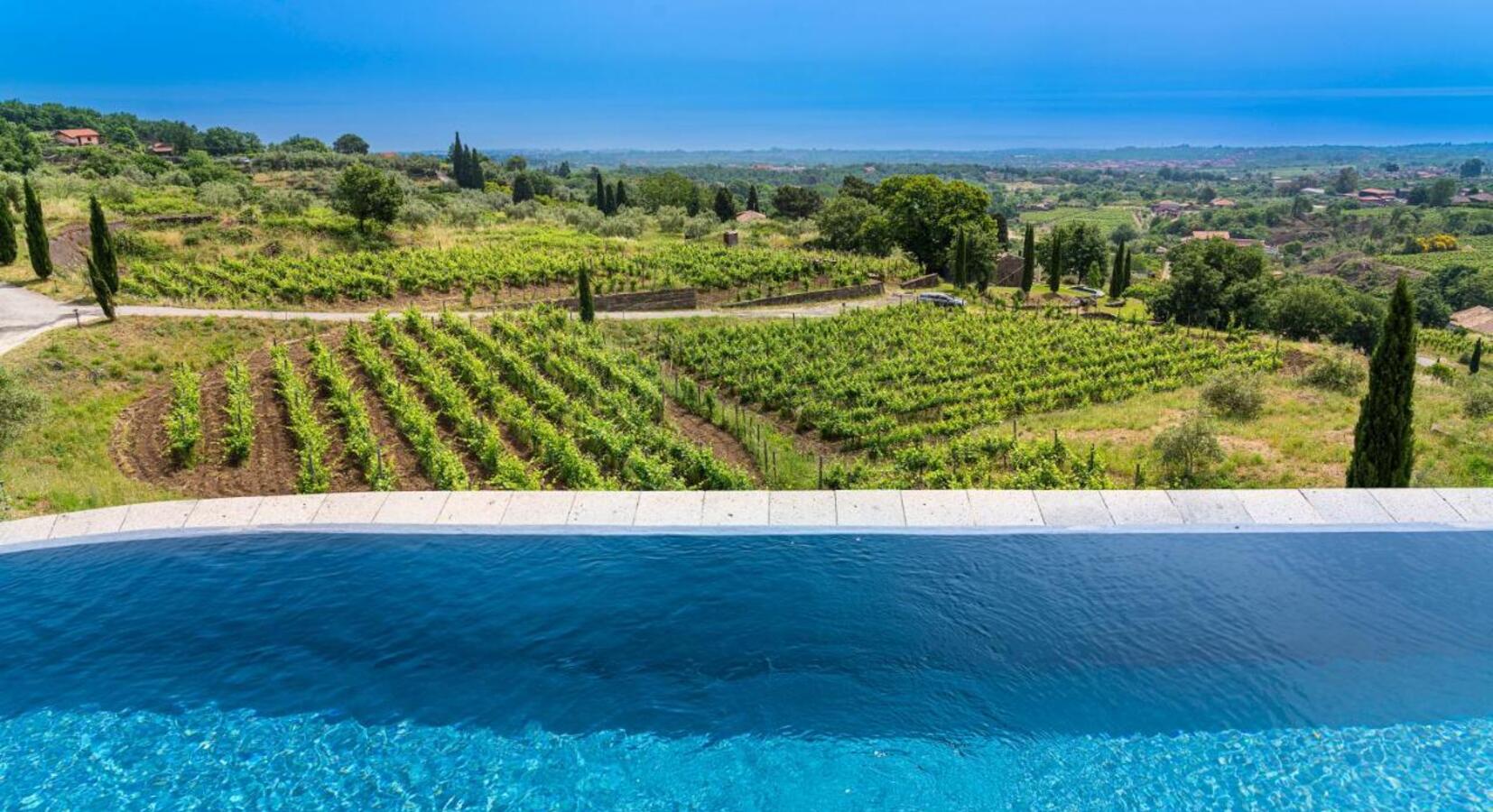 Pool with a view