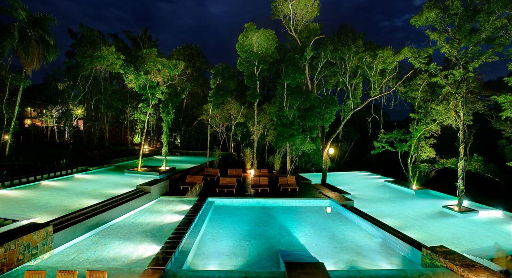 Pool by night