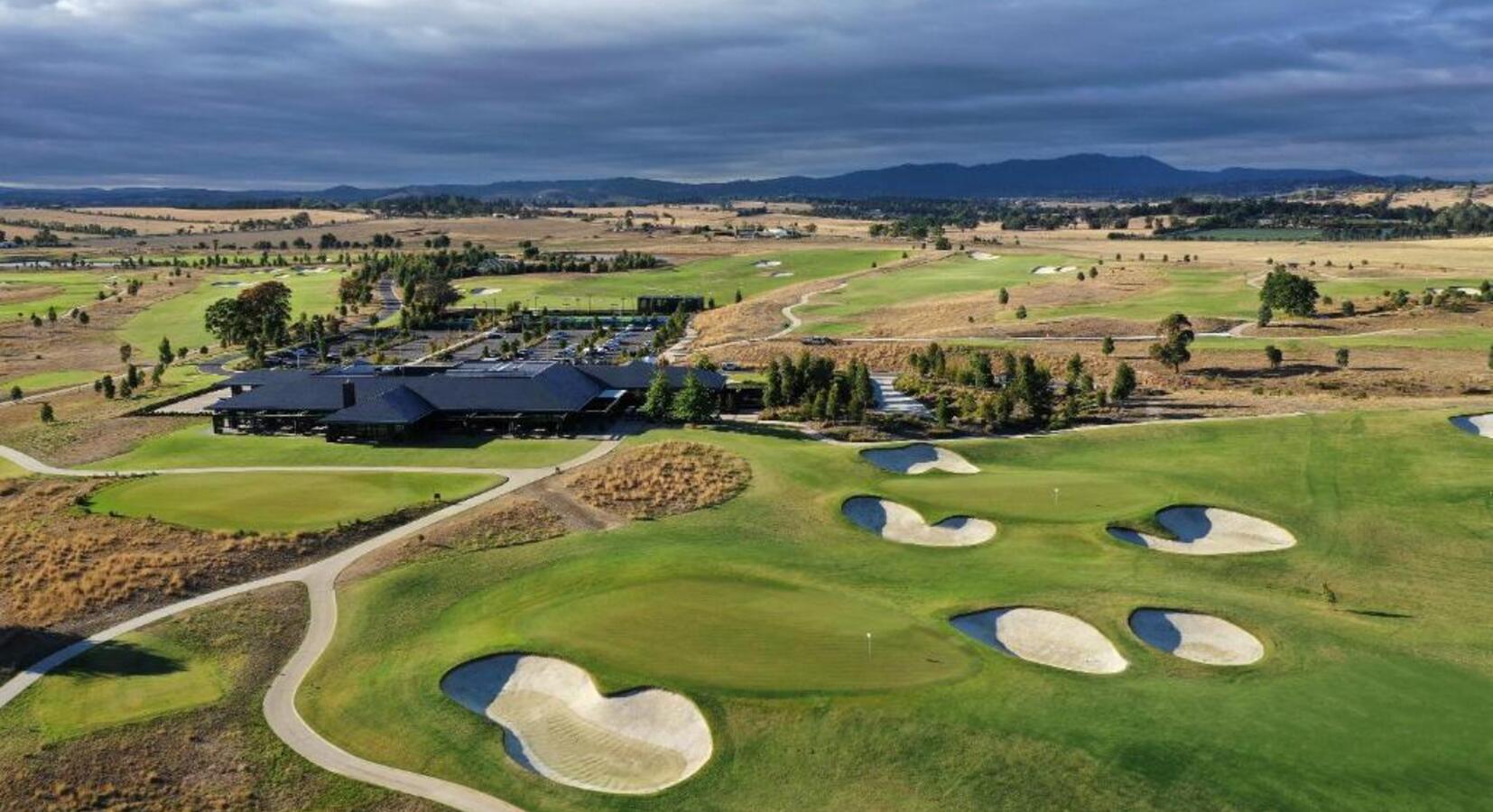 Aerial View of Golf Course