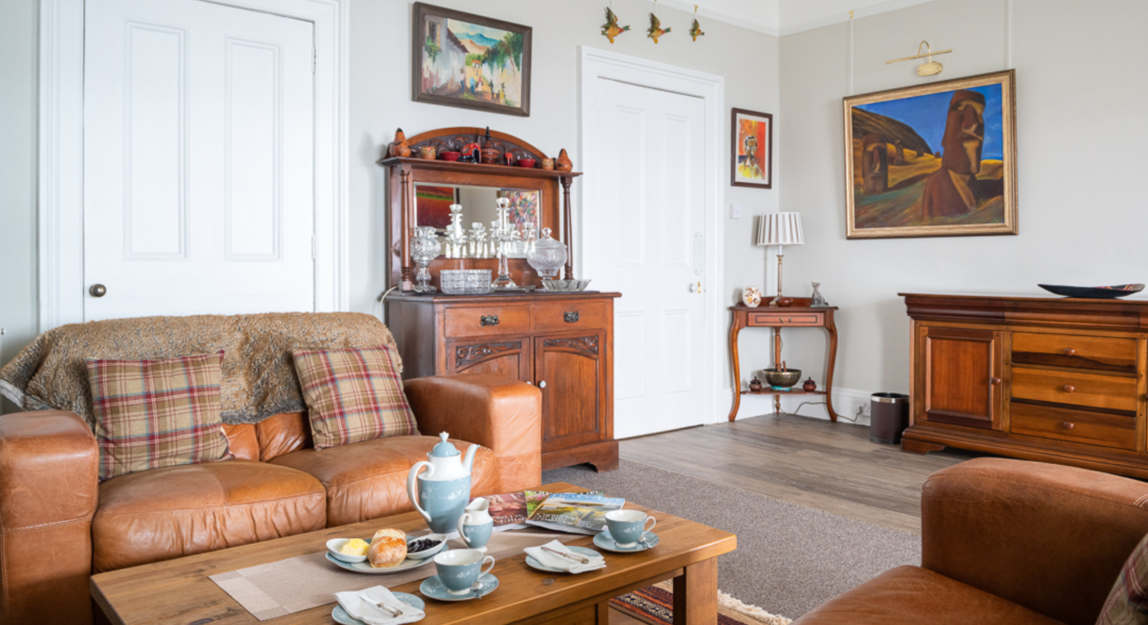 The Sitting Room from Highcliffe House Devon 