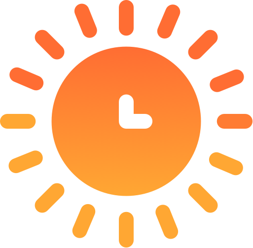 Average Daily Sunshine Hours