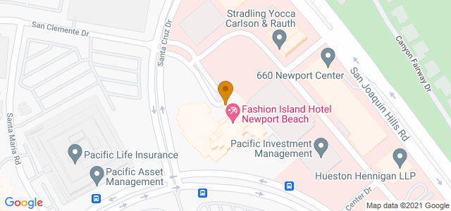 Newport center / fashion island map